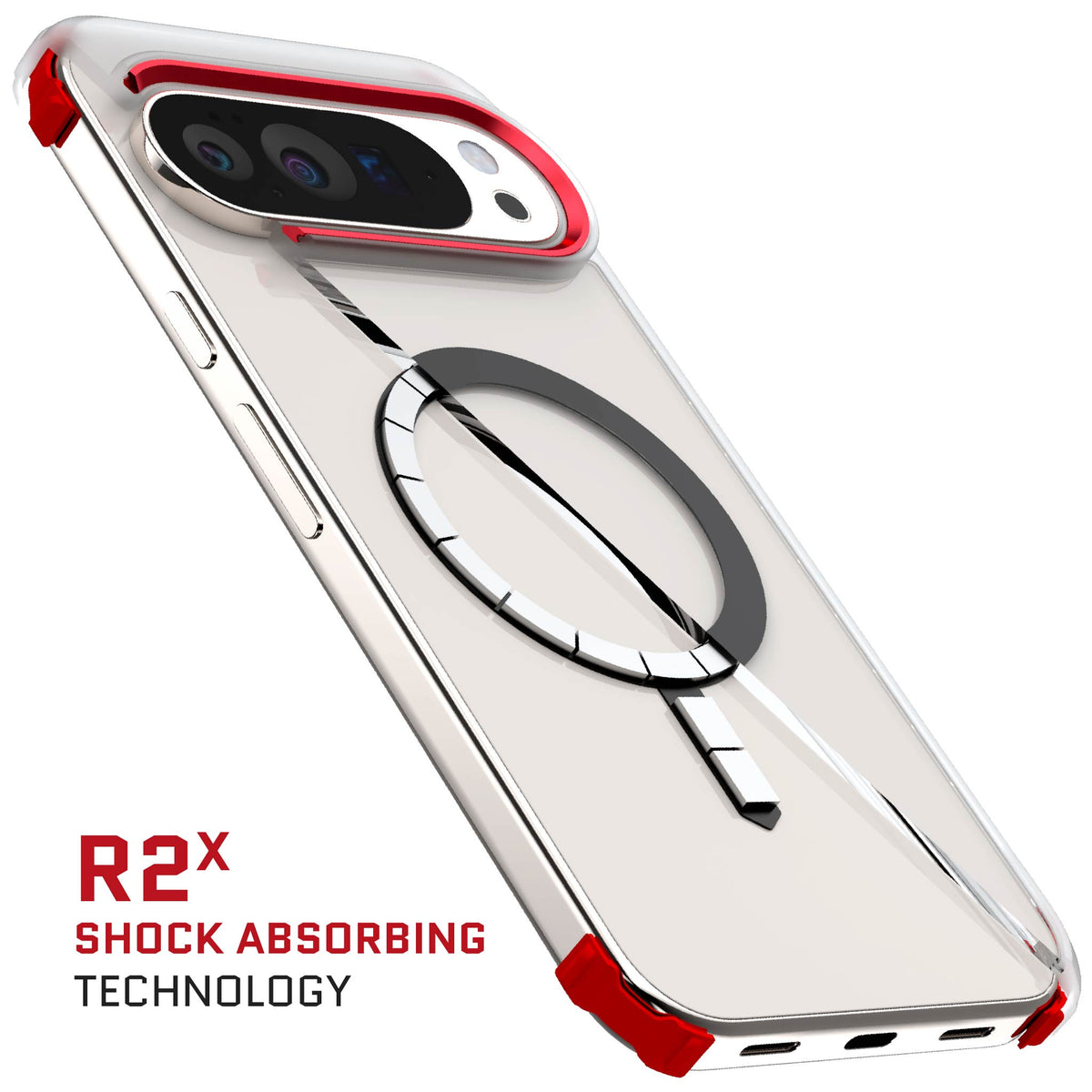 Google Pixel 10 Pro XL Case Clear MagSafe Magnetic