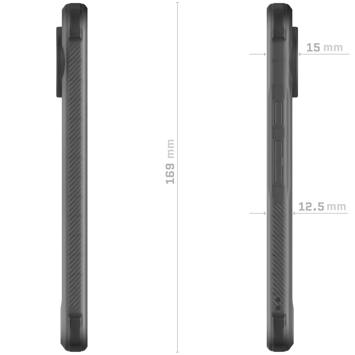 Pixel 10 Pro XL Case Smoke Matte MagSafe Clear Cover
