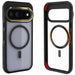 Google Pixel 11 Case Clear Black MagSafe Magnetic Ring Protective Cover