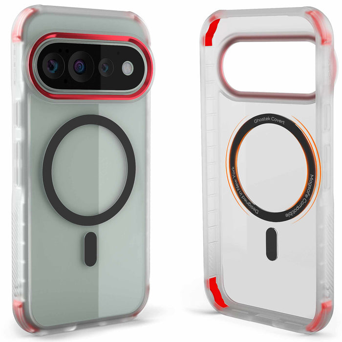 Google Pixel 11 Pro Case Clear MagSafe Magnetic Ring Protective Phone Cover