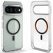 Google Pixel 11 Pro XL Case Clear MagSafe Magnetic Ring Protective Phone Cover