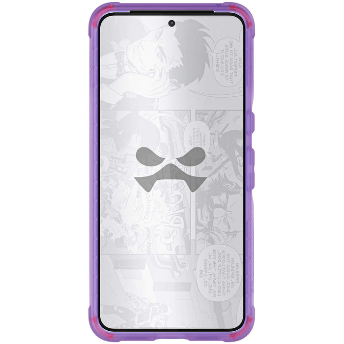 Purple Pixel 8 Pro Clear Case