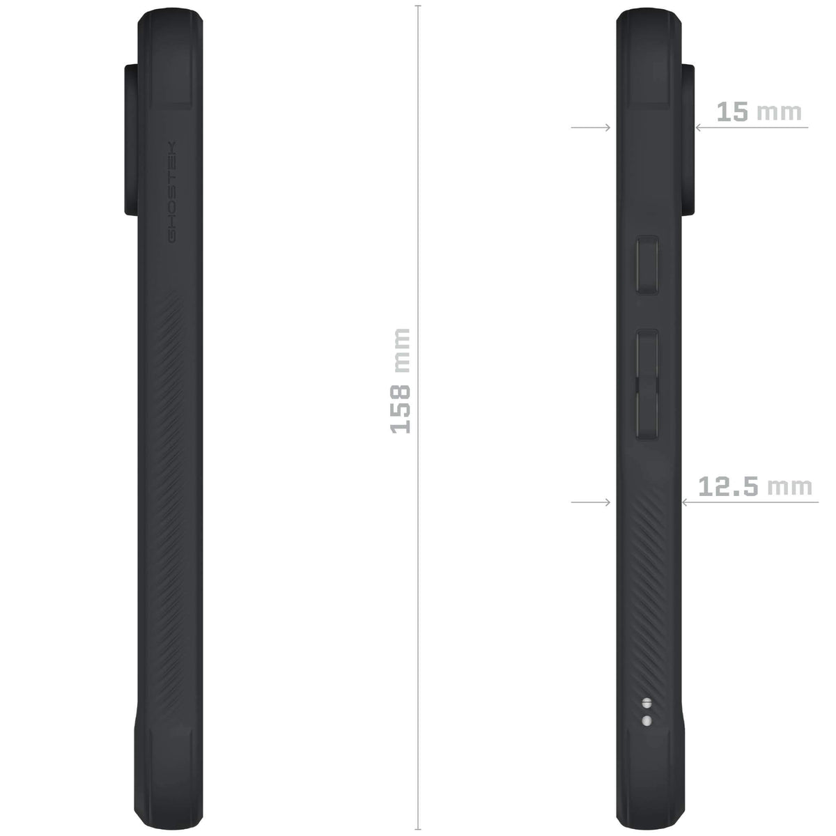 Pixel 8a Black Phone Case