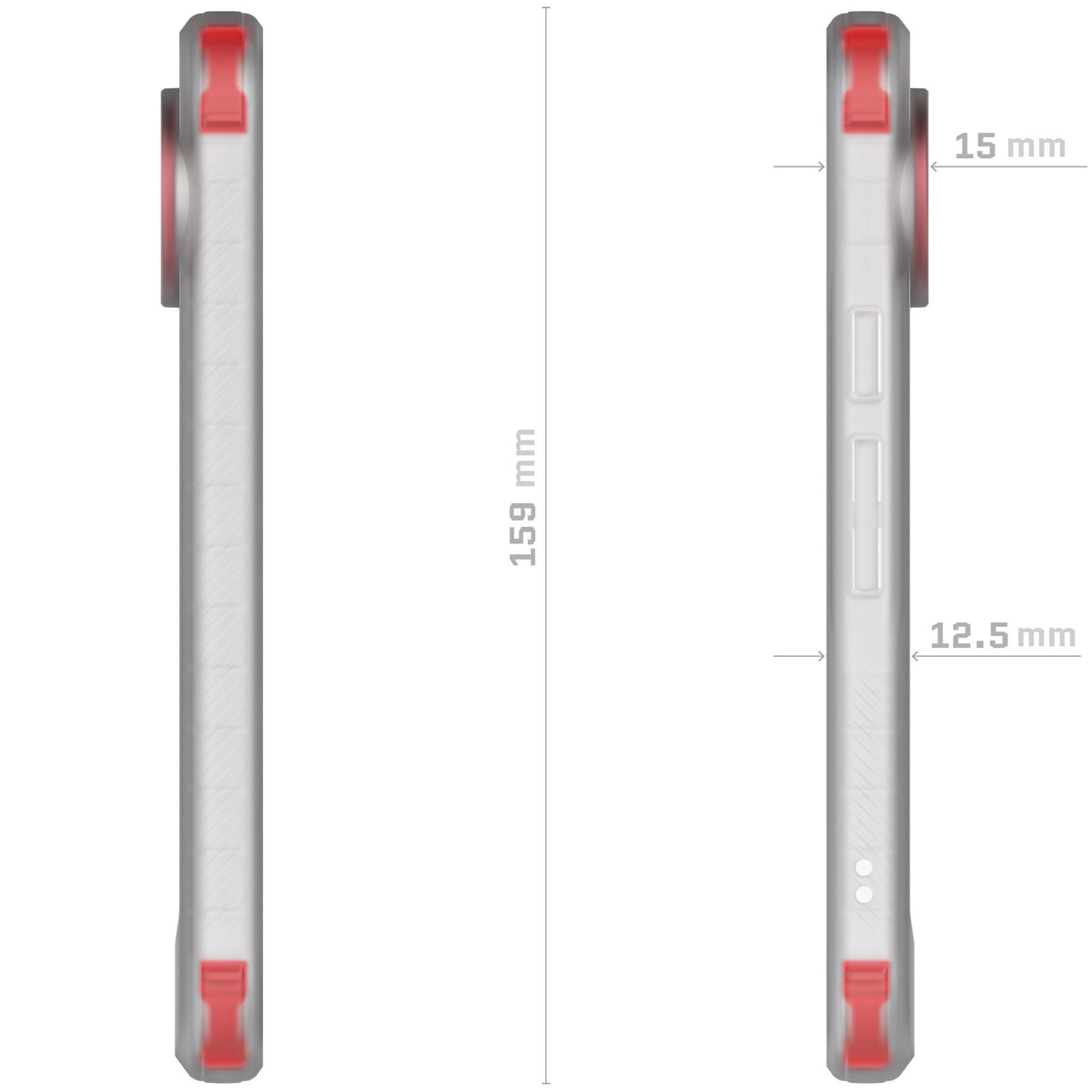 Pixel 9 Clear Protective Phone Case Cover Slim Silicone