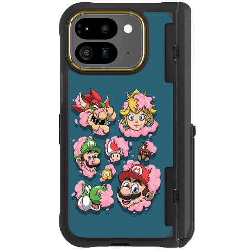 Pixel 9 Pro Fold DECONSTRUCTED SUPER M CHUNKS by Dhani Barragán Artist Artwork Protective Phone Case Limited Edition Collab Cover