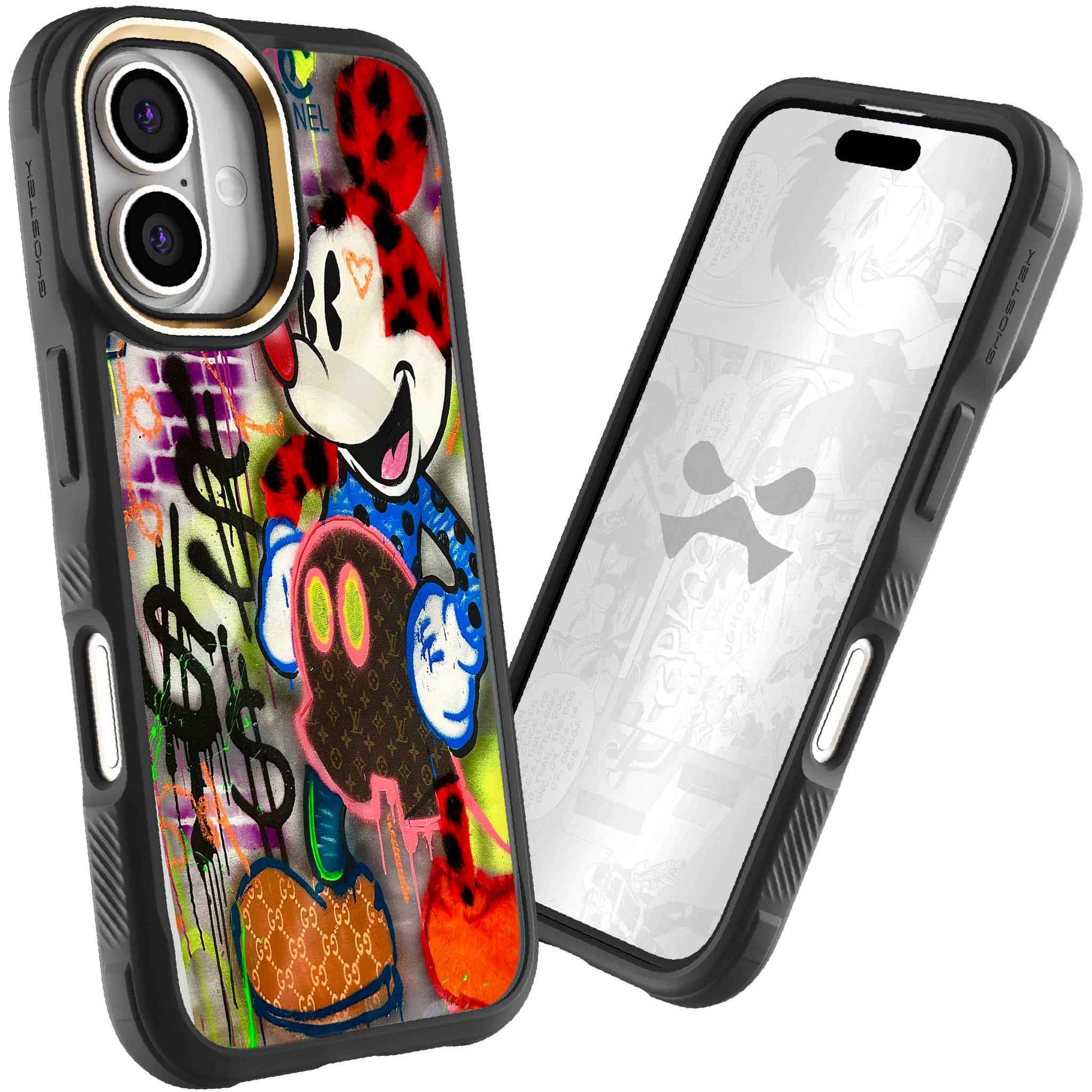 Mickey Mouse Plush Fashion — COVERT Collab Artwork Case — GHOSTEK