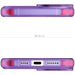 Apple iPhone 16 Plus MagSafe Clear Purple Protective Phone Case Cover