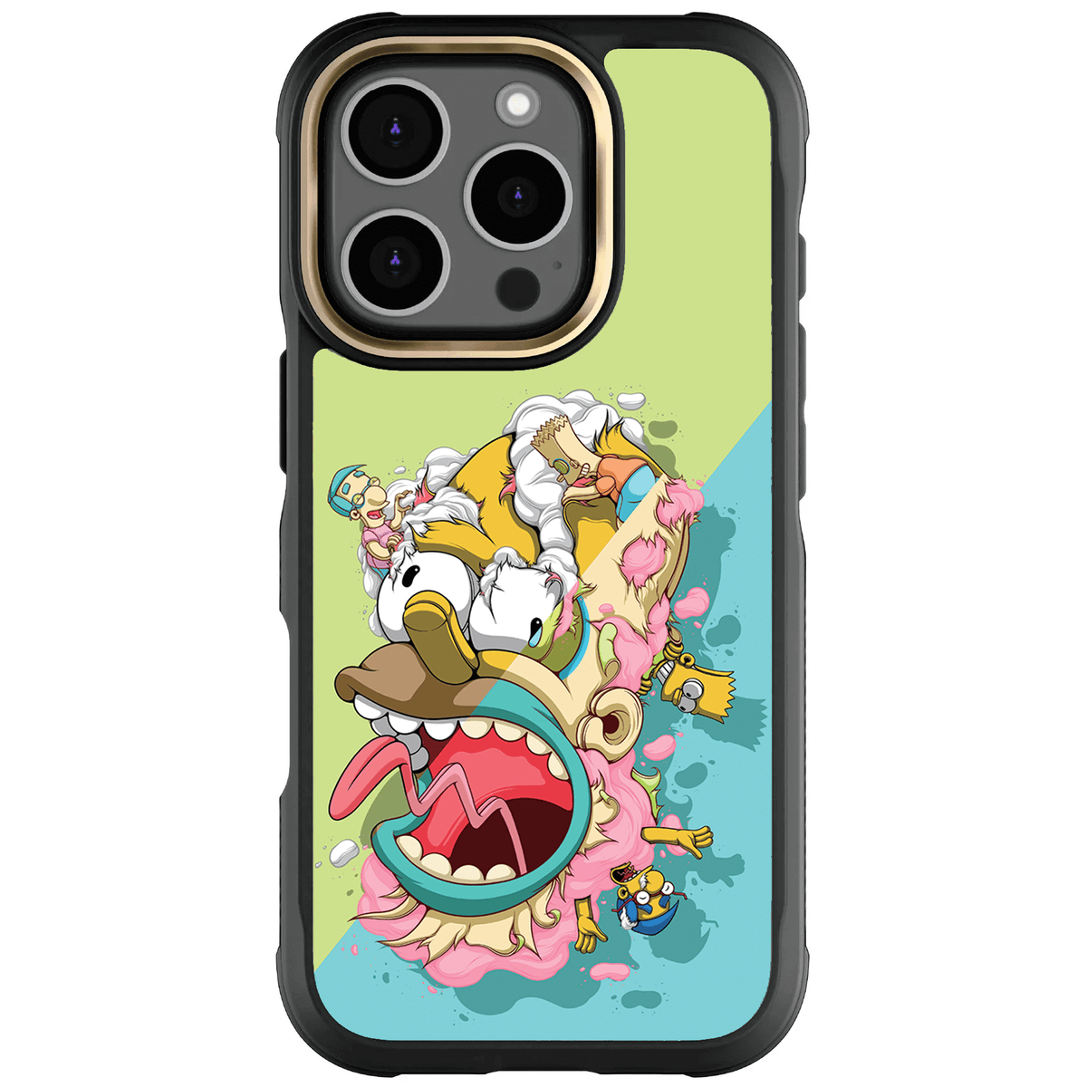 iPhone 16 Pro DECONSTRUCTED YINYÁNG by Dhani Barragán Artist Artwork Protective Phone Case Limited Edition Collab Cover