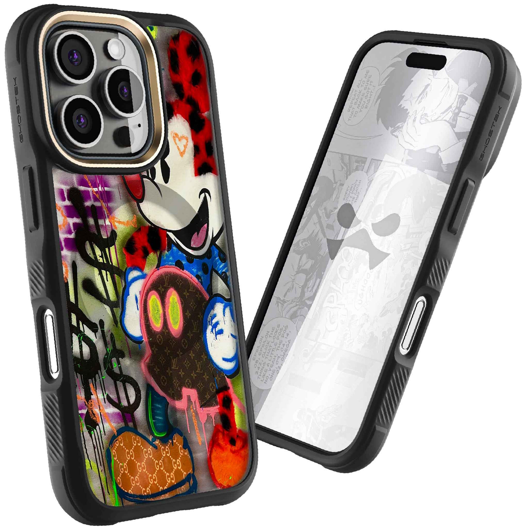 Mickey Mouse Plush Fashion — COVERT Collab Artwork Case — GHOSTEK