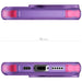 Clear iPhone 16 Pro Purple Case MagSafe Cover