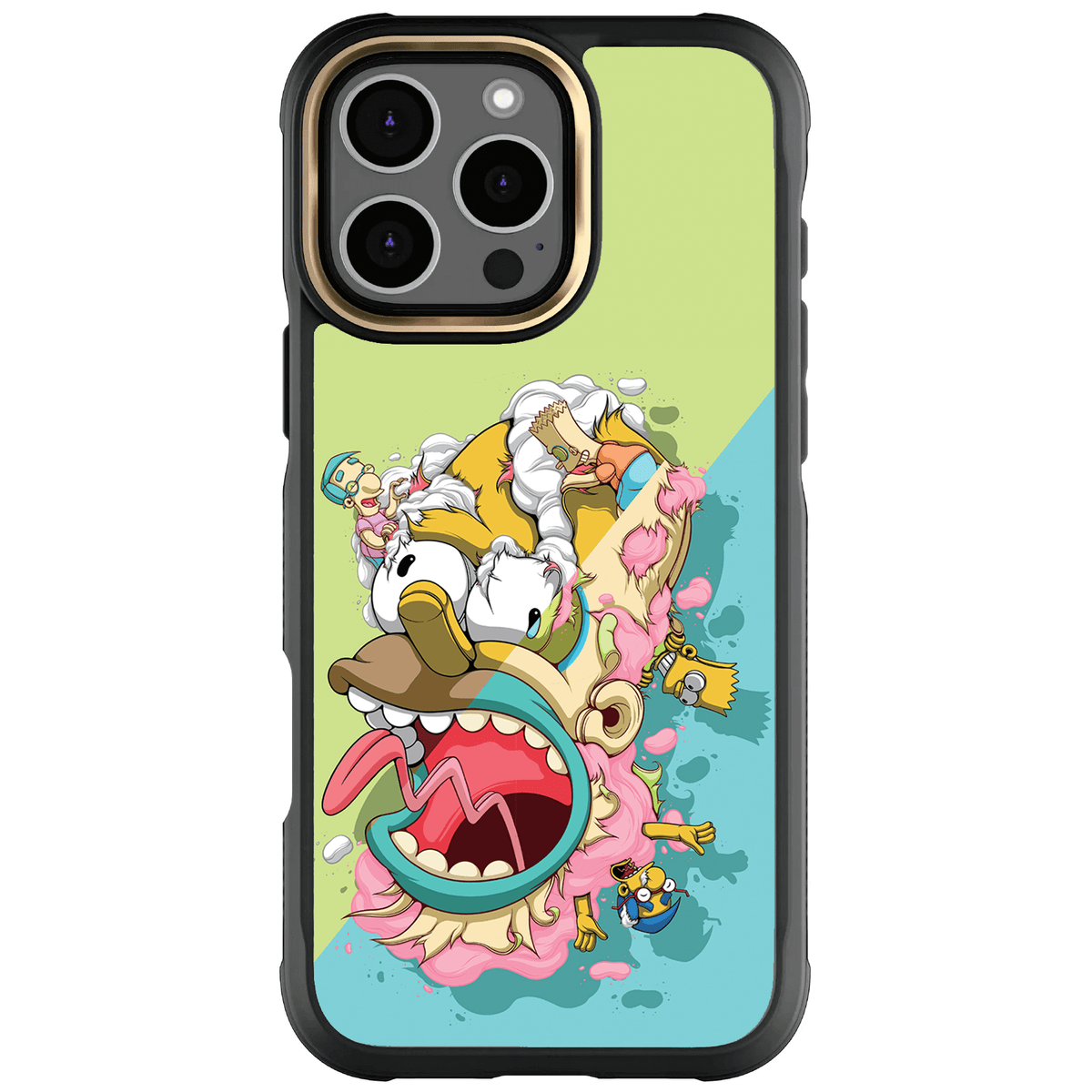 Apple iPhone 16 Pro Max DECONSTRUCTED YINYÁNG by Dhani Barragán Artist Artwork Protective Phone Case Limited Edition Collab Cover