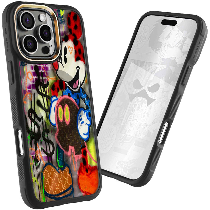 Apple iPhone 16 Pro Max Mickey Mouse Plush Fashion Case