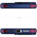 iPhone 16 Pro Max Clear Blue Case MagSafe