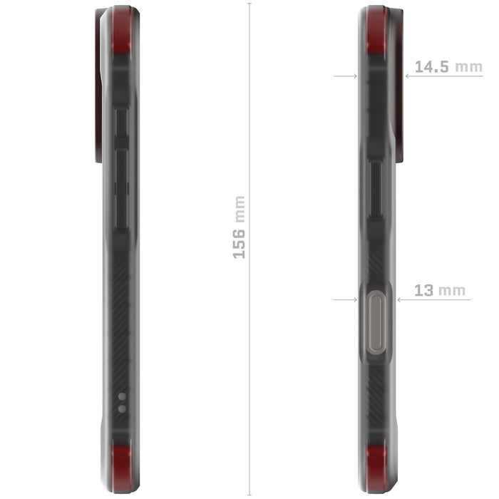 iPhone 17 Case Smoke MagSafe Phone Cover Magnetic