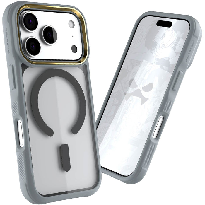 iPhone 17 Pro Case Gray Clear MagSafe Protective Phone Cover Shockproof Magnetic Mag Safe Slim