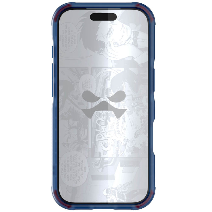 iPhone 17 Pro Case Blue Clear MagSafe Protective Phone Cover