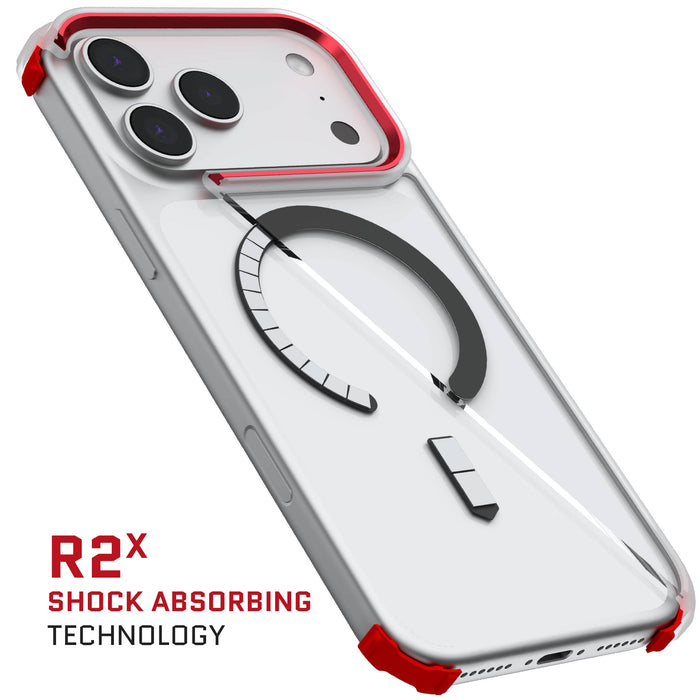 iPhone 17 Pro Max Case Clear MagSafe Protective Phone Cover Shockproof Magnetic