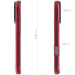 iPhone 17 Pro Max Case Red Clear MagSafe Phone Cover