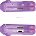 Samsung Fold 5 Case Clear Purple
