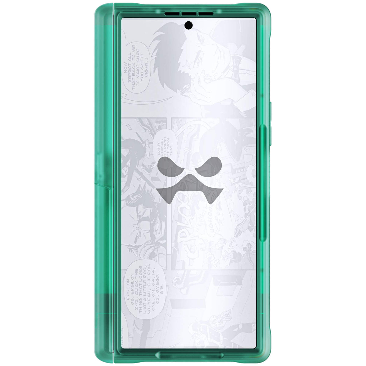 Samsung Fold 6 Teal Protective Phone Case Clear