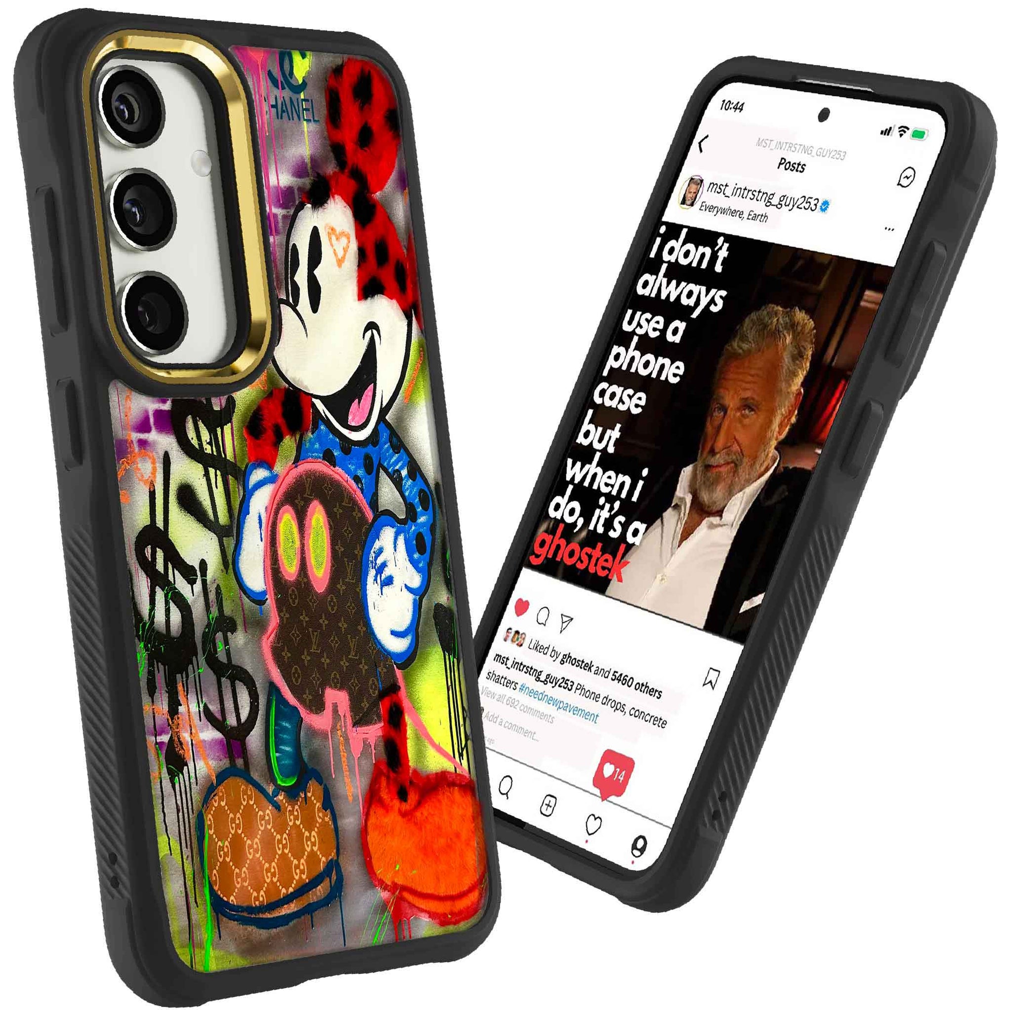 Mouse Collab Mickey Mouse Plush Fashion — COVERT Collab Artwork Case — GHOSTEK