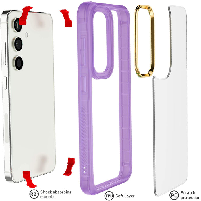 Purple Samsung S24 Case