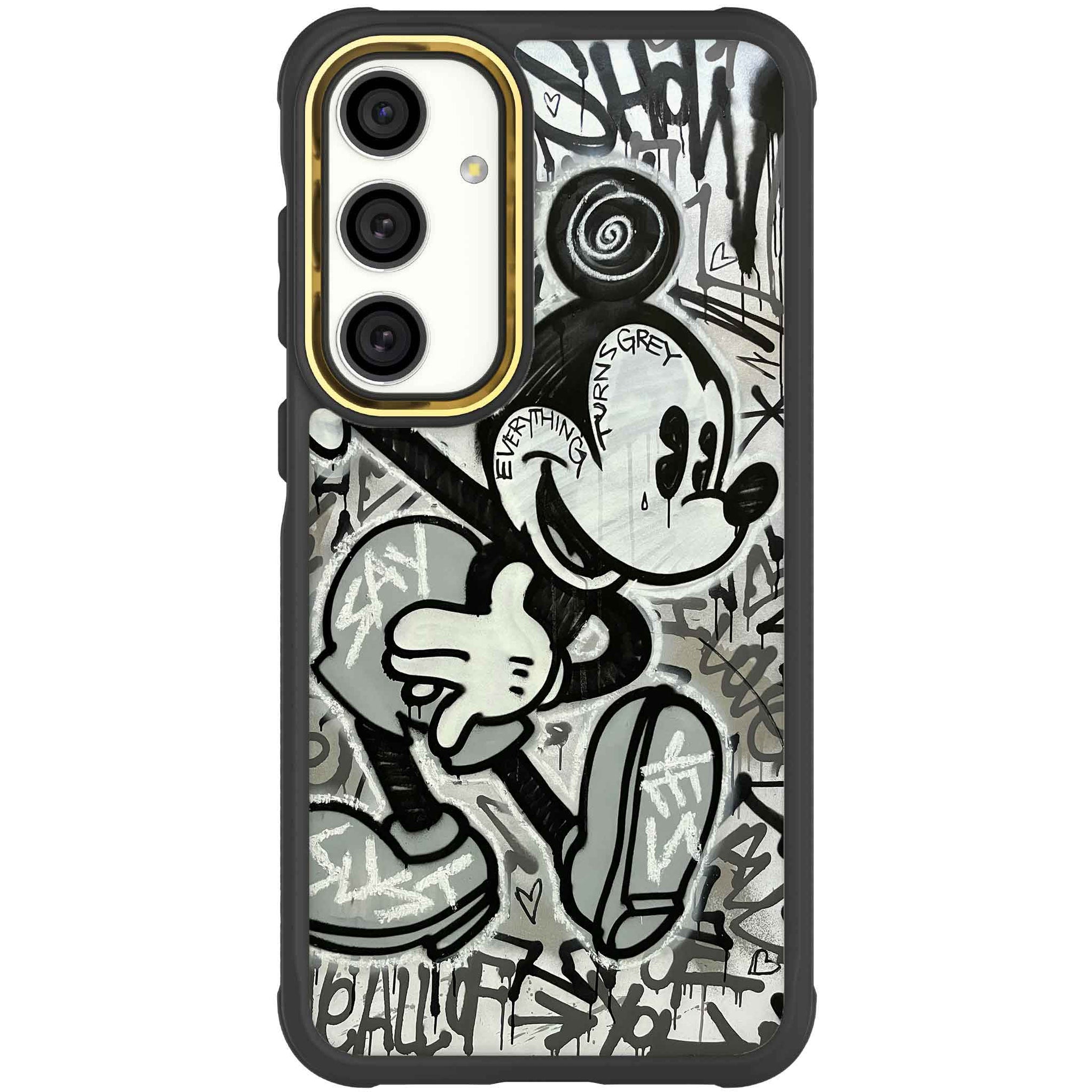 Mickey Mouse Everything Turns Grey — COVERT Collab Artwork Case — GHOSTEK