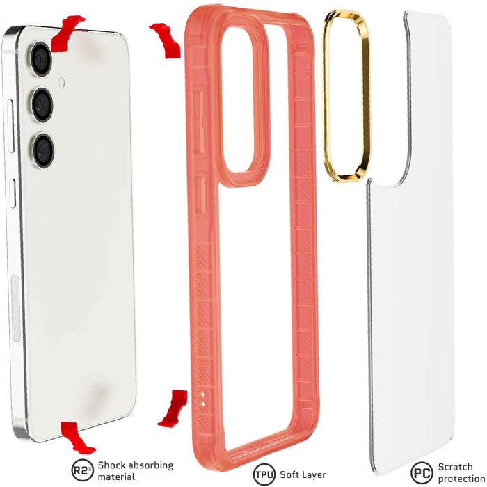 Pink Samsung S24 Plus Case