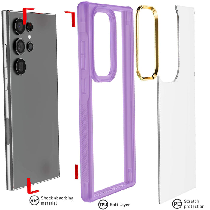 Purple Samsung S24 Ultra Case