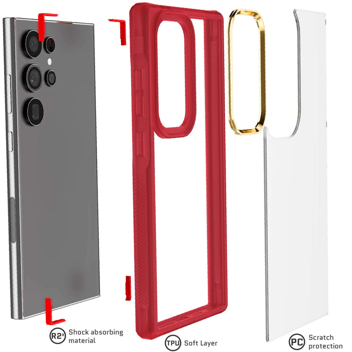 Red Samsung S24 Ultra Case