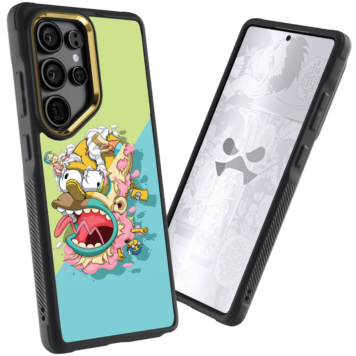Samsung Galaxy S25 Ultra DECONSTRUCTED YINYÁNG by Dhani Barragán Artist Artwork Protective Phone Case Limited Edition Collab Cover