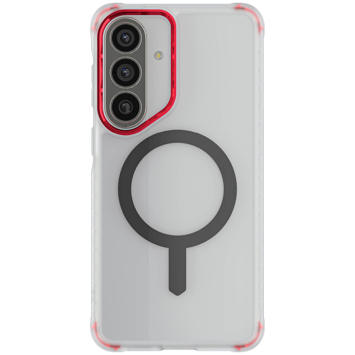 Galaxy S26+ Clear Case MagSafe Protective Phone Cover Magnetic Ring Shockproof Premium