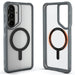 Galaxy S26 Plus Clear Case MagSafe Protective Phone Cover Magnetic Ring Shockproof Premium Cool Gray