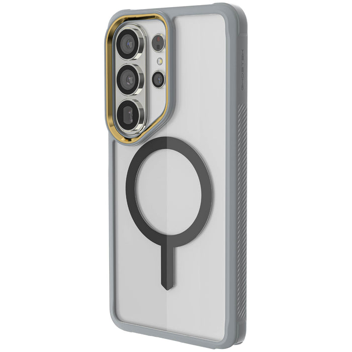 Galaxy S26 Ultra Clear Case MagSafe Protective Phone Cover Magnetic Ring Shockproof Premium Grey Limited Edition