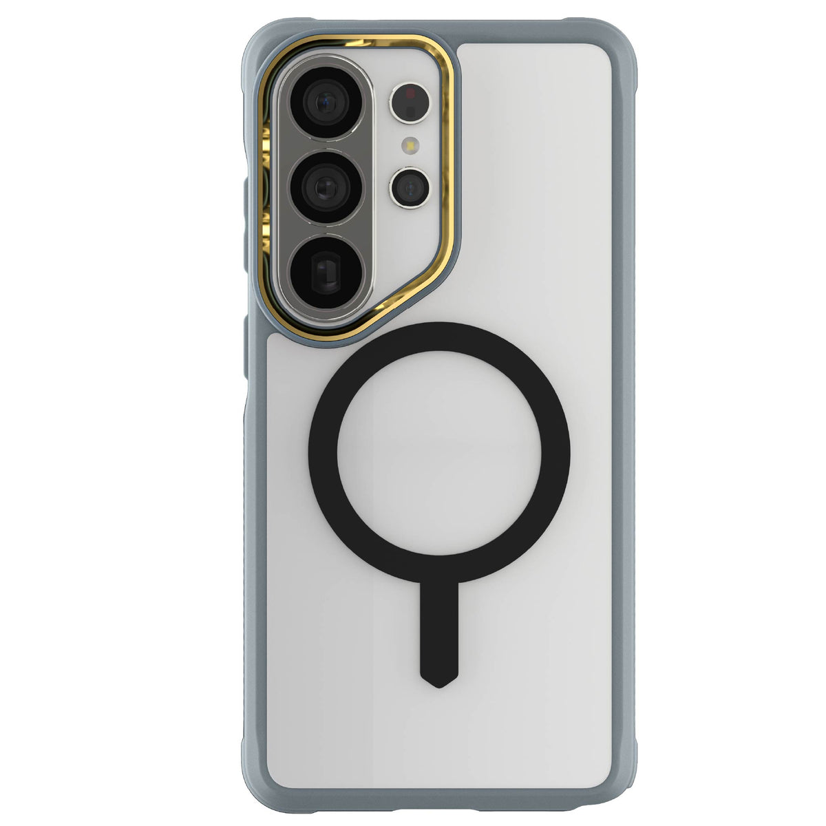 Galaxy S26 Ultra Clear Case MagSafe Protective Phone Cover Magnetic Ring Shockproof Premium Grey Limited Edition