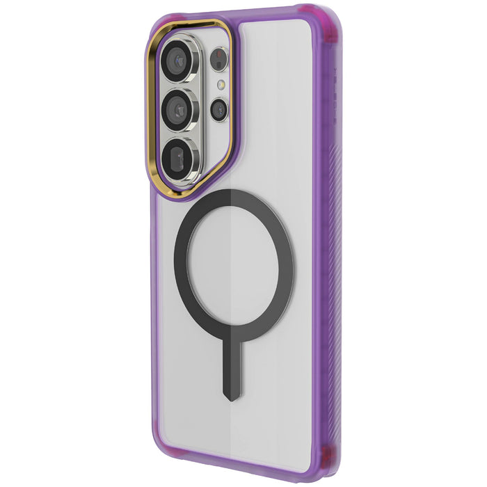Galaxy S26 Ultra Clear Case MagSafe Protective Phone Cover Magnetic Ring Shockproof Premium Purple Limited Edition