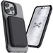 iPhone 15 Pro Max Wallet Case Gray