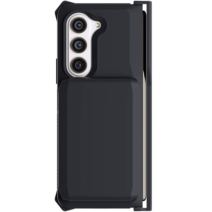 Ghostek Exec Samsung Galaxy Z Fold 4 Wallet Case with Magnetic Card Holder (Black)