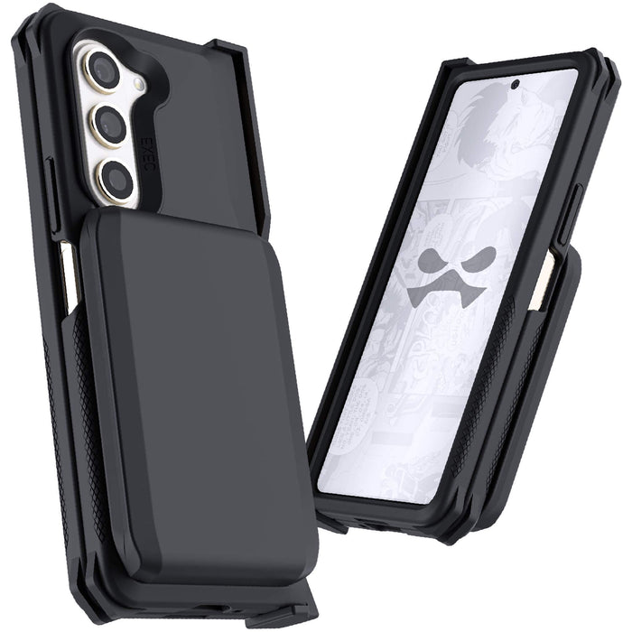 For Samsung Galaxy Z Fold 5 Fold 4/3 Stand Case S Pen Holder Bracket Hard  Cover