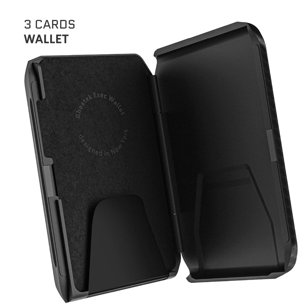 MagSafe Carbon Fiber Wallet Credit Card Holder
