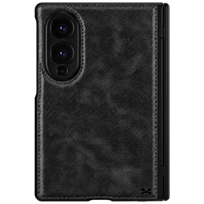 Galaxy Z Fold 8 Case Leather Black