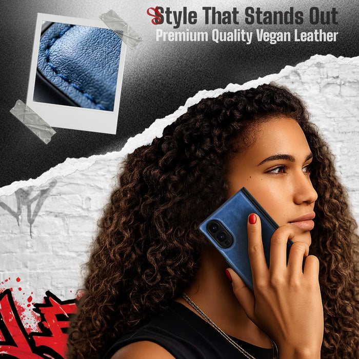 Galaxy Z Fold 8 Case Leather Black