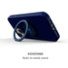Apple iPhone 15 Ring MagSafe Stand Case Blue