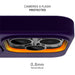 iPhone 15 Pro MagSafe Ring Kickstand Phone Case Purple