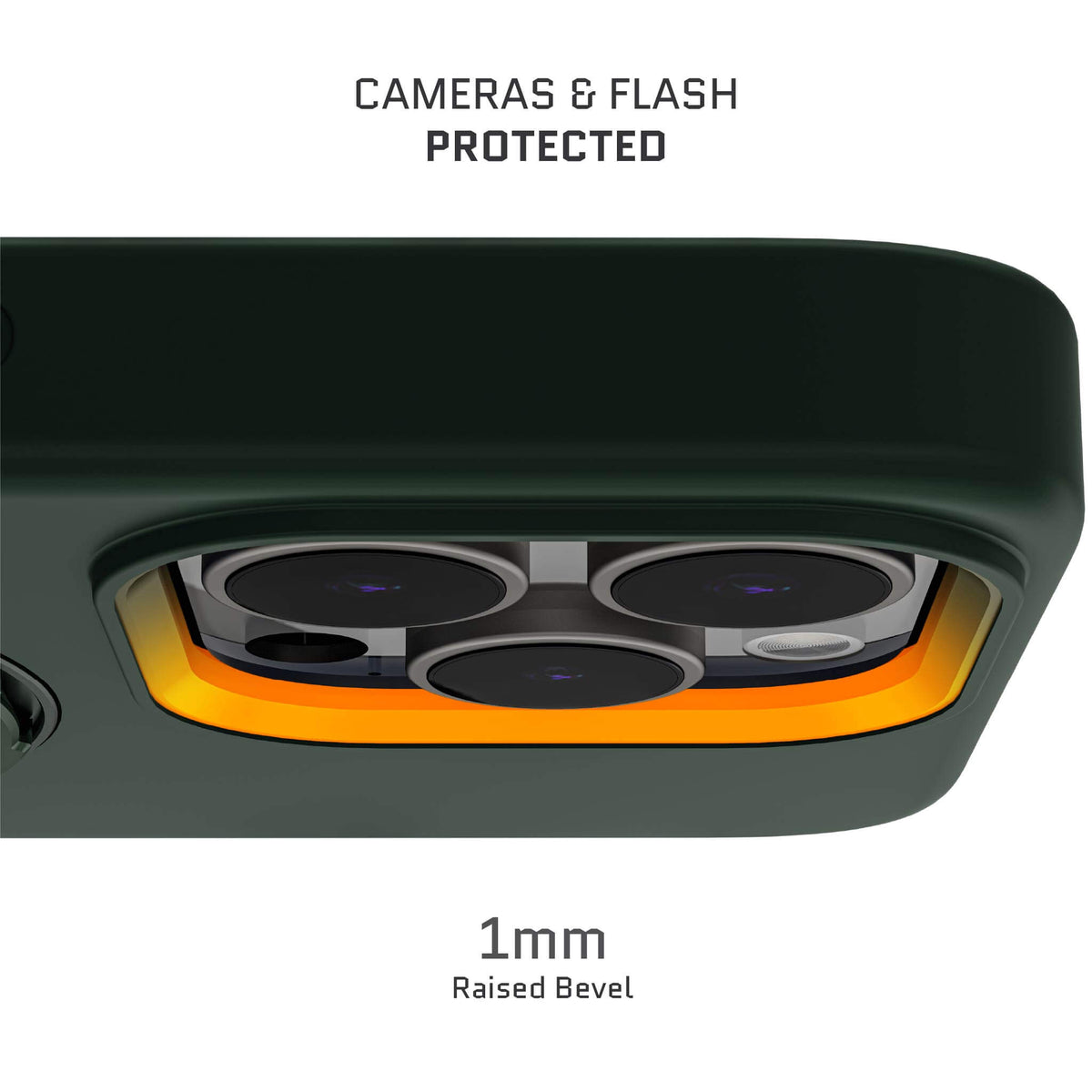 iPhone 15 Pro Max MagSafe Ring Stand Case Green