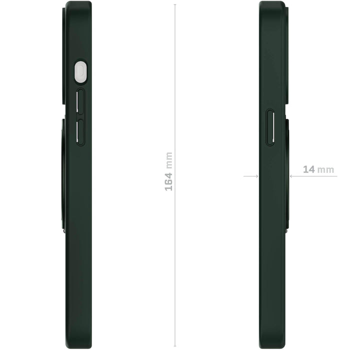 Magnetic Apple iPhone 15 Pro Max MagSafe Ring Stand Case Green