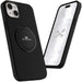iPhone 15 Plus MagSafe Ring Kickstand Case Black