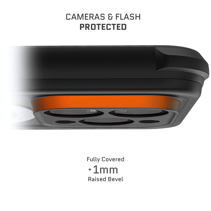 Waterproof iPhone 15 Pro Case with Belt Clip