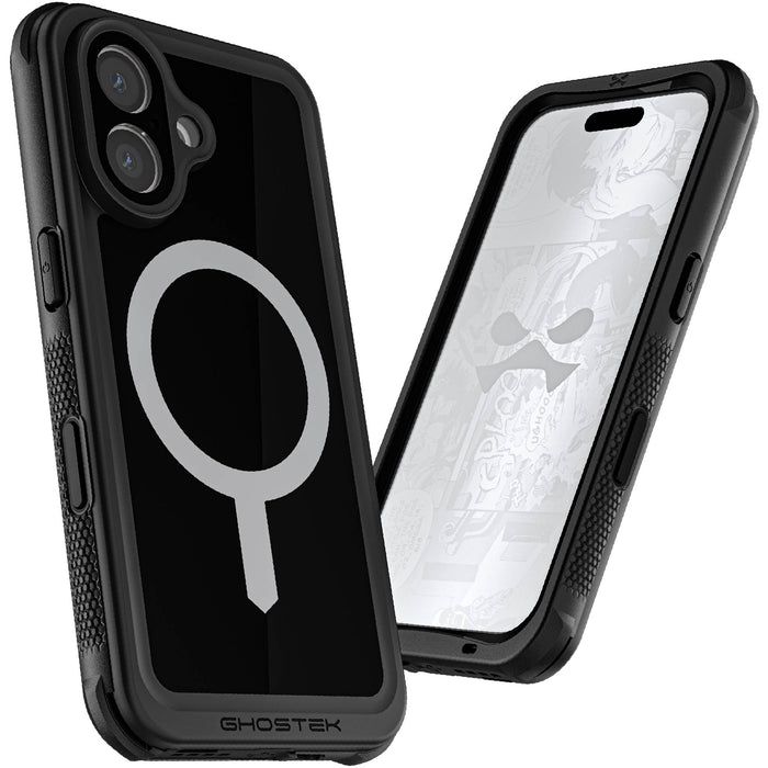 Waterproof iPhone 16 Case with Holster Belt Clip