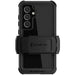 Black Galaxy S24 Phone Case Waterproof Holster